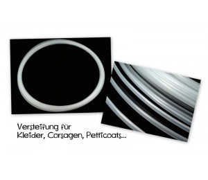 Versteifung - Corsagen & Kleider 6mm Stäbchenband